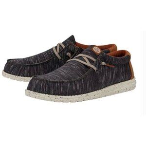 Hey dude Wally Jersey‎ Gray & Orange (size 9 men’s)